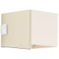 Preview: Brilliant Iseo LED Außenwandleuchte mit Bewegungsmelder 4W Warmweiß IP44 Beige Bewegungsmelder, USB, Magnet G80126/09