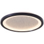 Preview: Brilliant Mosako LED Deckenaufbau-Paneel 25cm 16W Warmweiß Schwarz Weiß Glitzereffekt G80543/76