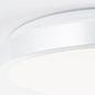 Preview: Brilliant Livius LED Wand- und Deckenleuchte 33cm 24W Warmweiß Nickel Aluminium Weiß G80561A21
