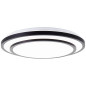 Preview: Brilliant Luciano LED Wand- und Deckenleuchte 49cm 36W Schwarz Weiß Timer, Nachtlicht G80564A76