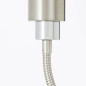 Preview: Brilliant Andres LED Klemmleuchte GU10 10W/3W Warmweiß Nickel Chrom G94902/77