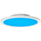 Preview: Brilliant Abie LED Deckenaufbau-Paneel 40cm 24W Weiß Memory Funktion, Nachtlicht, Timer G97060/05