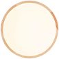 Preview: Brilliant Slimline LED Wand- und Deckenleuchte 39cm 22W Warmweiß Holz Hell Weiß G99524/75