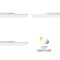Preview: Brilliant Laurice LED Deckenaufbau-Paneel 100x25cm 24W Weiß Memory Funktion, Nachtlicht, Timer G99567/05