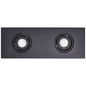 Preview: Brilliant Doro LED Deckenleuchte, 2-flammig GU10 4,5W/4,5W Warmweiß Sand Schwarz G99721/76