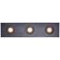 Preview: Brilliant Doro LED Deckenleuchte, 3-flammig GU10 4,5W/4,5W Warmweiß Sand Schwarz G99722/76