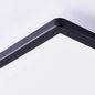 Preview: Brilliant Saltery LED Deckenaufbau-Paneel 30x30cm 20W Weiß Schwarz Nachtlicht, Timer G99780/76