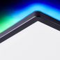 Preview: Brilliant Saltery LED Deckenaufbau-Paneel 30x30cm 20W Weiß Schwarz Nachtlicht, Timer G99780/76