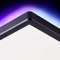 Preview: Brilliant Saltery LED Deckenaufbau-Paneel 42x42cm 22W Weiß Schwarz Nachtlicht G99781/76