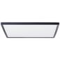 Preview: Brilliant Saltery LED Deckenaufbau-Paneel 42x42cm 22W Weiß Schwarz Nachtlicht G99781/76