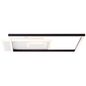 Preview: Brilliant Iorgo LED Deckenleuchte 44x44cm 40W Warmweiß Schwarz Weiß G99785/76