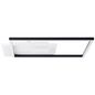 Preview: Brilliant Iorgo LED Deckenleuchte 44x44cm 40W Warmweiß Schwarz Weiß G99785/76