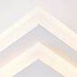 Preview: Brilliant Iorgo LED Deckenleuchte 44x44cm 40W Warmweiß Schwarz Weiß G99785/76