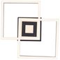 Preview: Brilliant Bray LED Deckenleuchte 40x40cm 22W Warmweiß Schwarz G99903A06