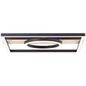 Preview: Brilliant Maureen LED Deckenleuchte 42x40cm 24W Warmweiß Schwarz Holz G99929A76