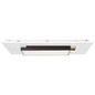 Preview: Brilliant Hutson LED Deckenleuchte 80x50cm 60W Tageslichtweiß Weiß Schwarz Memory Funktion, Nachtlicht G99588/75