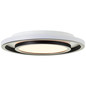 Preview: Brilliant Blaine LED Deckenleuchte 30cm 18W Tageslichtweiß Weiß Schwarz Nachtlicht, Timer G99782/05