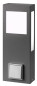 Preview: CMD LED Standaußenleuchte 2G11 10W Warmweiss IP44 Anthrazit Made in Germany CMD-79/ST