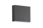 Preview: CMD LED Wandaußenleuchte 2x3W Warmweiss IP54 Anthrazit CMD-9060