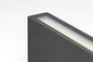 Preview: CMD LED Wandaußenleuchte 2x3W Warmweiss IP54 Anthrazit CMD-9060