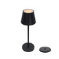 Preview: CMD LED Akku-Tischleuchte 2W steuerbare Lichtfarbe IP44 Schwarz CMD-9078