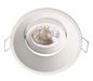 Preview: Deko-Light Einbaurahmen, Arktur rund, Signalweiß, 12V, GU5.3 MR16, max. 50W 110019