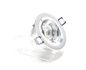 Preview: Deko-Light Deckeneinbauring, silber, matt, 12V, GU5.3 MR16, max. 50W 110222