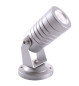 Preview: Deko-Light Boden- / Wand- / Deckenleuchte Mini II CW, Kaltweiß, silber, IP65/IP44 131006