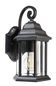 Preview: Deko-Light Wandaufbauleuchte Saiph, E27, max. 60W, Alu, Schwarz, IP23 341244