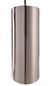 Preview: Deko-Light Pendelleuchte Barrel, E27, max. 40W, Metall, silber, satiniert 342050