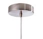 Preview: Deko-Light Pendelleuchte Barrel, E27, max. 40W, Metall, silber, satiniert 342050