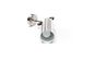 Preview: Deko-Light Pendelleuchte Barrel, E27, max. 40W, Metall, silber, satiniert 342050