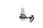 Preview: Deko-Light Pendelleuchte Barrel, E27, max. 40W, Metall, silber, satiniert 342050