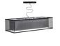 Preview: Deko-Light Pendelleuchte Capella II, E27, 4x max. 60W, Stoff, Schwarz 342076