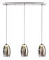 Preview: Deko-Light Pendelleuchte Electra, Warmweiß, Glas, silber, Chrom 342117