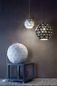 Preview: Deko-Light Pendelleuchte Asterope rund 500, E27, 3x max. 40W, Metall, weiß, matt 342131