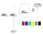 Preview: Deko-Light Tischleuchte Kopf Magnetleuchte Miram Weiß, Warmweiß, Weiß, 3,7V DC, IP54 346025