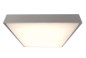 Preview: Deko-Light Deckenaufbauleuchte Quadrata III, Warmweiß, platingrau, IP65 348007