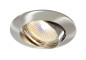 Preview: Deko-Light Deckeneinbauring, silber, 12V, GU5.3 MR16, max. 50W 449202