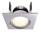 Preview: Deko-Light Deckeneinbauleuchte COB-68-350mA-2700K-eckig, silber, Warmweiß, 45°, 16-17V DC, 350mA 565282