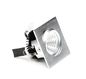Preview: Deko-Light Deckeneinbauleuchte COB-68-350mA-2700K-eckig, silber, Warmweiß, 45°, 16-17V DC, 350mA 565282