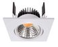 Preview: Deko-Light Deckeneinbauleuchte COB-68-350mA-2700K-eckig, Signalweiß, Warmweiß, 45°, 16-17V DC, 350mA 565283