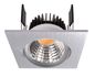 Preview: Deko-Light Deckeneinbauleuchte COB-68-350mA-4000K-eckig, silber, Neutralweiß, 45°, 16-17V DC, 350mA 565284