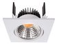 Preview: Deko-Light Deckeneinbauleuchte COB-68-350mA-4000K-eckig, Signalweiß, Neutralweiß, 45°, 16-17V DC, 350mA 565285