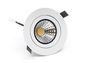 Preview: Deko-Light Deckeneinbauleuchte COB-95-24V-4000K-rund, Signalweiß, Neutralweiß, 45°, 24VDC 565310