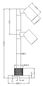 Preview: Deko-Light Displayleuchte Herculis Double, Neutralweiß, Schwarz, 6V DC, 350mA 688040