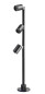 Preview: Deko-Light Displayleuchte Herculis Triple, Warmweiß, Silber, 9V DC, 350mA 688042