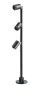 Preview: Deko-Light Displayleuchte Herculis Triple, Neutralweiß, Schwarz, 9V DC, 350mA 688044