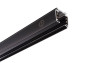 Preview: Deko-Light Schienensystem 3-Phasen 230V, D Line Aufbaustromschiene 1m schwarz 710002