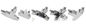 Preview: Deko-Light Schienensystem 3-Phasen 230V, D Line T-Verbinder links-links-rechts schwarz 710029
